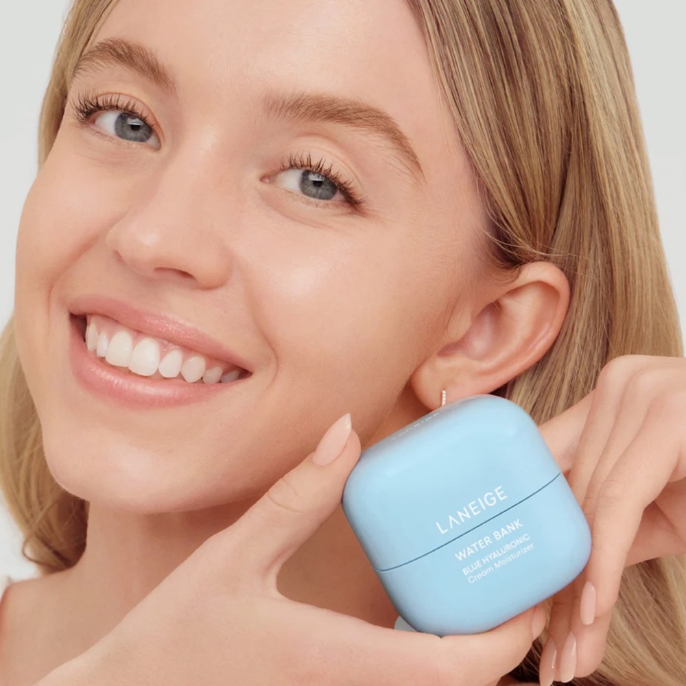 NEW LANEIGE 
Water Bank Blue Hyaluronic Cream Moisturizer for Moisture Barrier